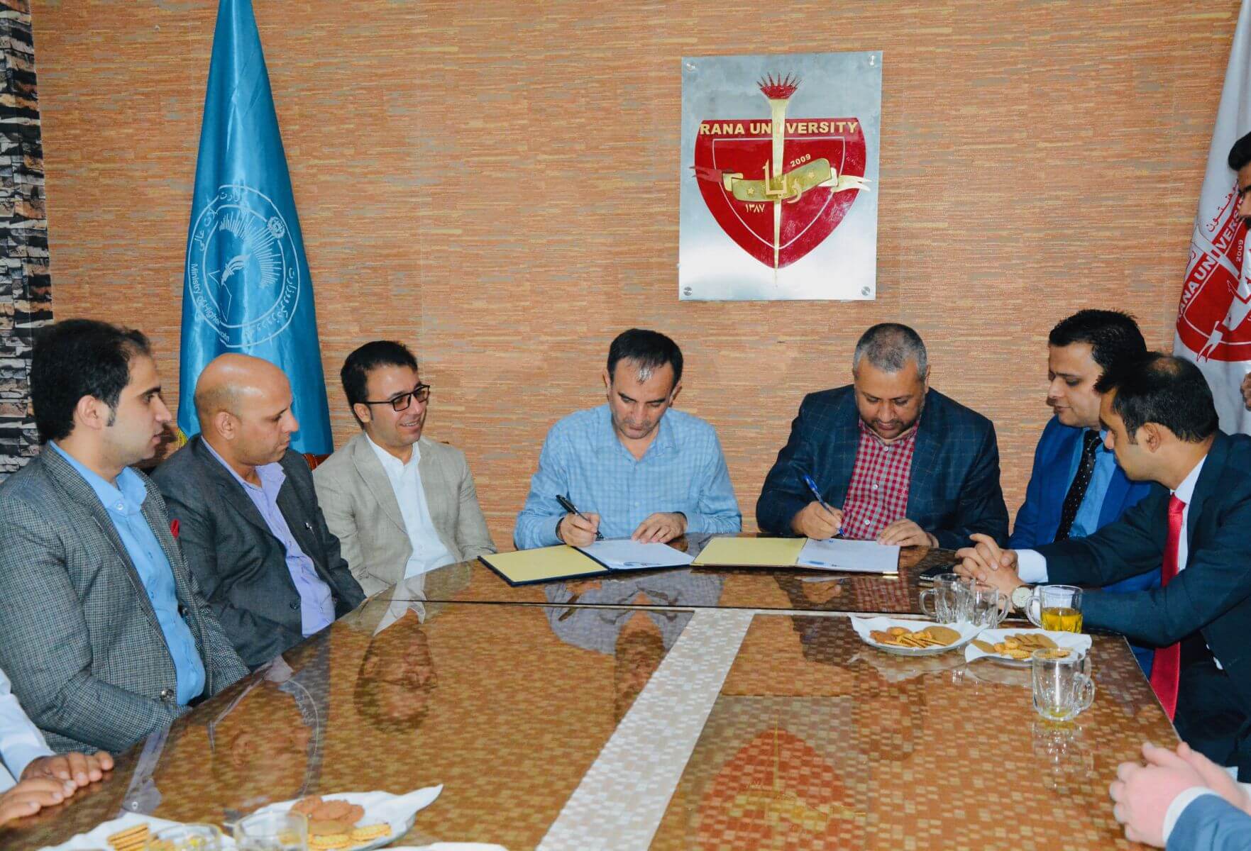An MoU Signed between AELSO & Rana University