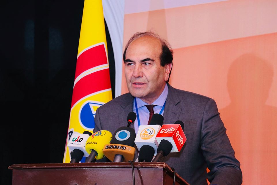 وکتور حمیدالله فاروقی وزیرمشاور مقام عالی ریاست جمهوری در امور تحصیلات عالی و رئیس دانشگاه کابل