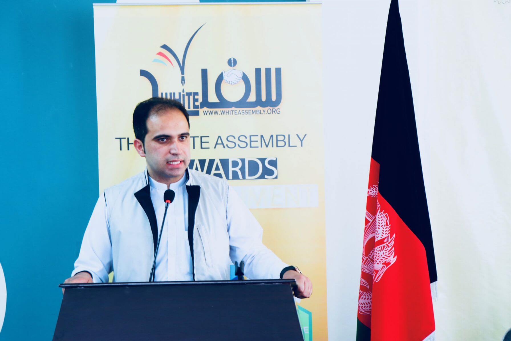 Mr. Muhammad Khalid Ramizy while addressing the conference participants...