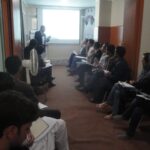 Mawlana Abdullah Mohammad during a speech for Human Rights Training Participants