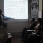 Mawlana Abdullah Mohammad during a speech for Human Rights Training Participants